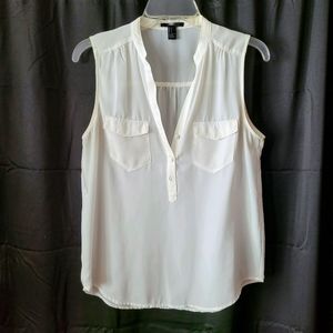 White/cream blouse